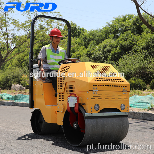 Rolo vibratório do compactador de tambor 800KG duplo (FYL-860)